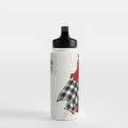 Man And Fish Japanese Woodblock Print Water Bottle Gallery Image 3