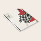 Man And Fish Japanese Woodblock Print Notebook Gallery Image 3