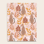 Summer Cheetah Pattern I - Terracotta  Notebook Gallery Image 4