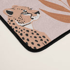 Summer Cheetah Pattern I - Terracotta  Desk Mat Gallery Image 4