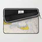 Vintage Map of The Nantucket Sound (1966) Laptop Sleeve Gallery Image 2