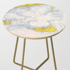 Vintage Map of The Nantucket Sound (1966) Side Table Gallery Image 2