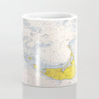 Vintage Map of The Nantucket Sound (1966) Coffee Mug Gallery Image 4