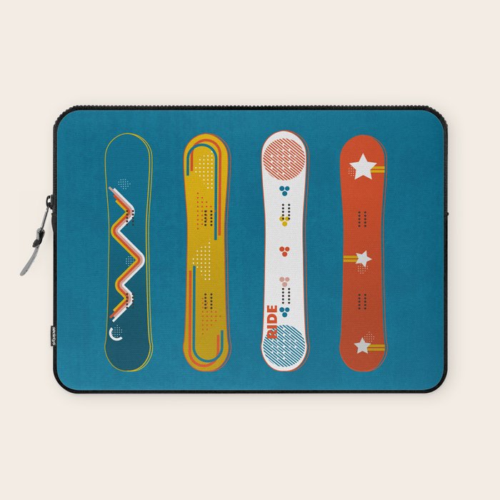 SNOWBOARD DESIGN Laptop Sleeve Gallery Image 1