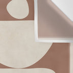 Mocha Movement 1 Wall Tapestry Gallery Image 3
