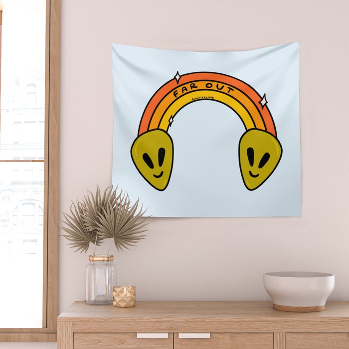 Far Out Wall Tapestry Gallery Image 2