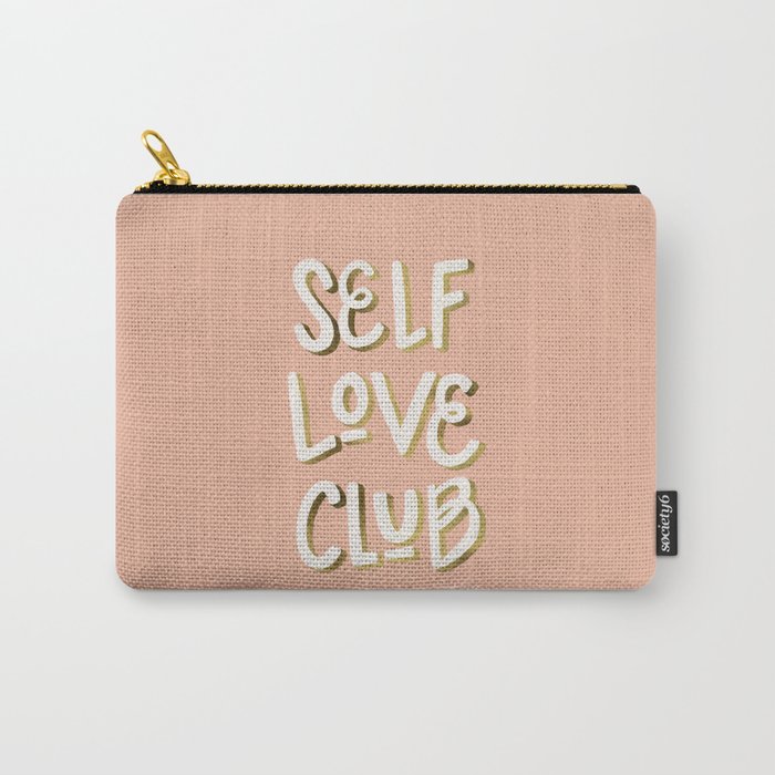 Self Love Club - Blush & Gold Palette Carry All Pouch Gallery Image 1