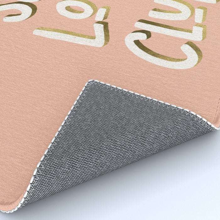 Self Love Club - Blush & Gold Palette Rug Gallery Image 4
