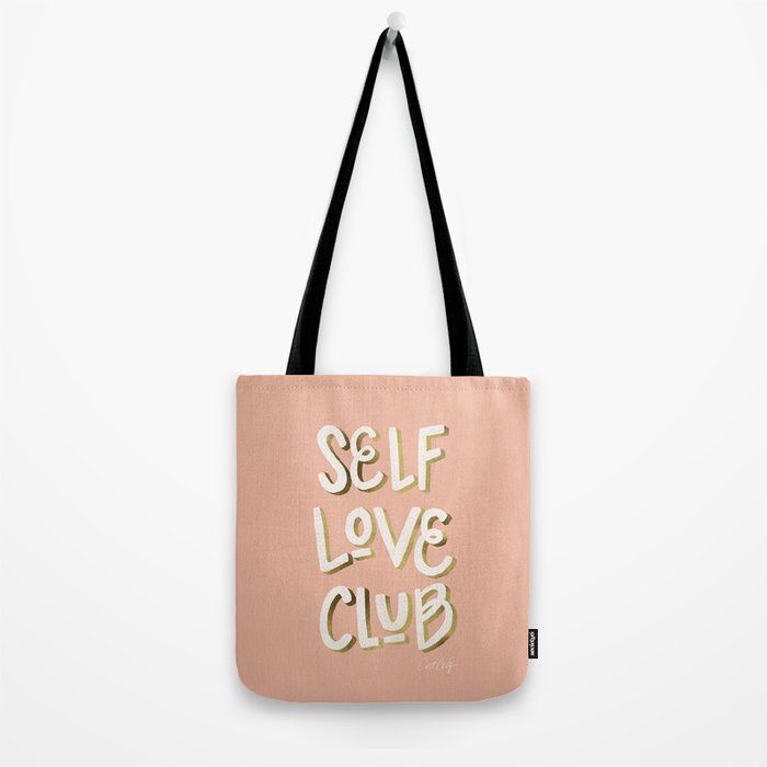 Self Love Club - Blush & Gold Palette Tote Bag Gallery Image 2
