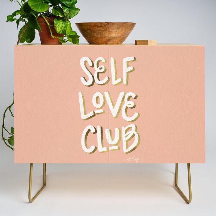 Self Love Club - Blush & Gold Palette Credenza Gallery Image 1