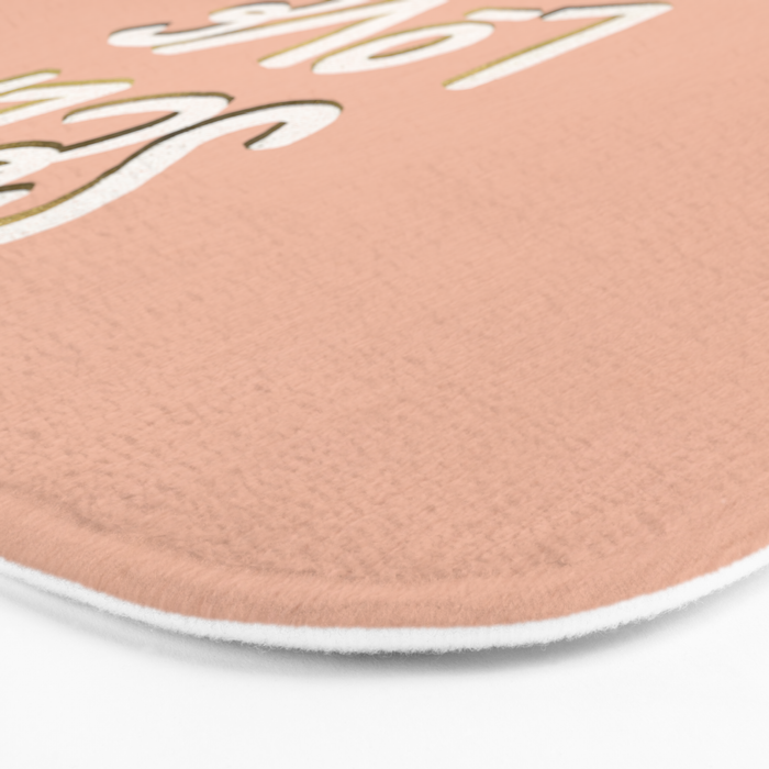 Self Love Club - Blush & Gold Palette Bath Mat Gallery Image 3