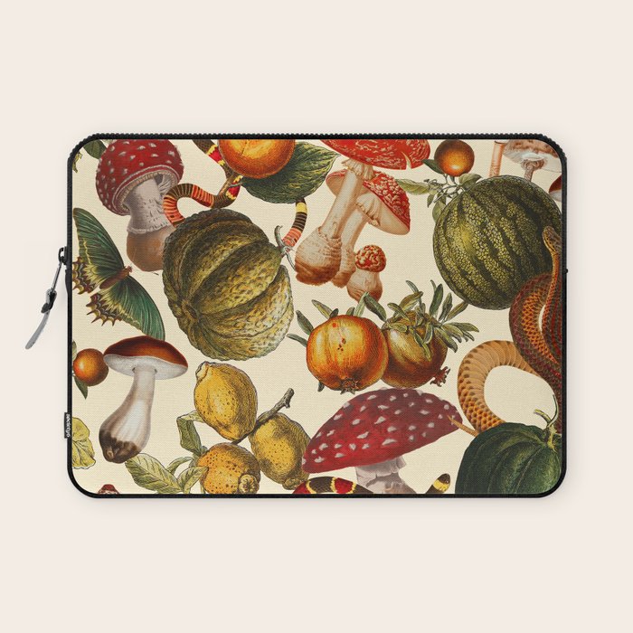 Mysterious Mushroom Forest  Laptop Sleeve Gallery Image 1
