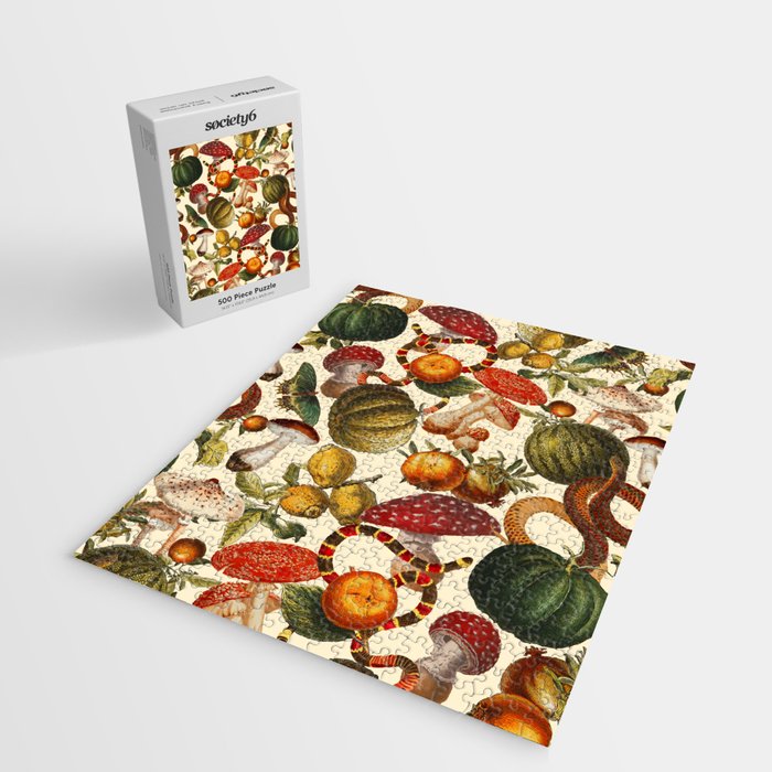 Mysterious Mushroom Forest  Jigsaw Puzzle Gallery Image 2