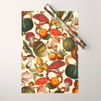 Mysterious Mushroom Forest  Wrapping Paper Gallery Image 1