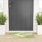 Palms on White Welcome Mat Gallery Image 3
