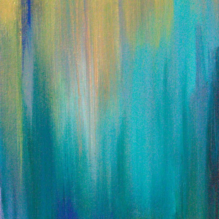 Green & Gold Abstract Coffee Mug Gallery Image 2