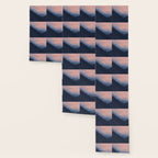 Waves In Texture - Blue & Beige Wallpaper Gallery Image 3