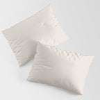 Black & White Plants / Elephant Ear Pillow Sham Gallery Image 3