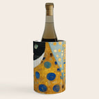 Klimt Cat with Green Eyes and Warm Shawl Wine Chiller Gallery Image 3