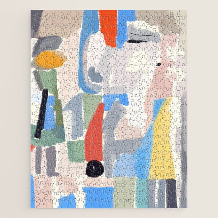 Abstract color pieces Jigsaw Puzzle Gallery Image 1