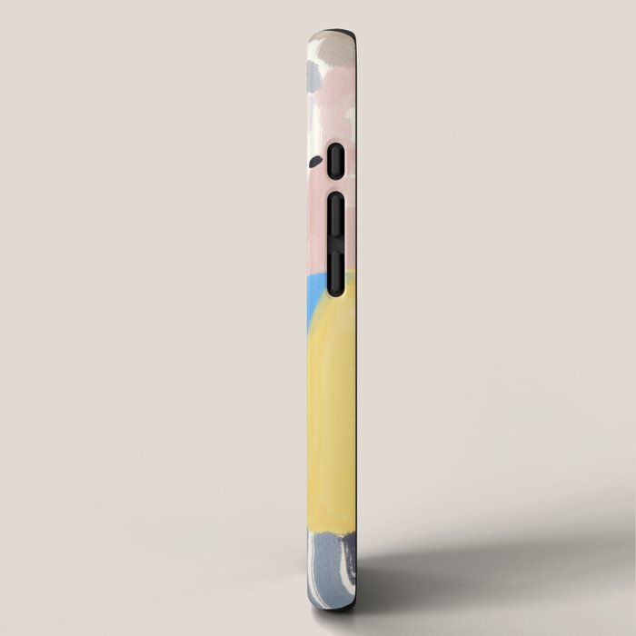 Abstract color pieces iPhone Case Gallery Image 2
