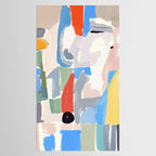 Abstract color pieces Tablecloth Gallery Image 2