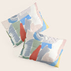 Abstract color pieces Pillow Sham Gallery Image 3