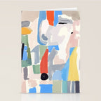 Abstract color pieces Stationery Card Gallery Image 2