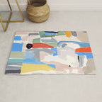 Abstract color pieces Rug Gallery Image 1