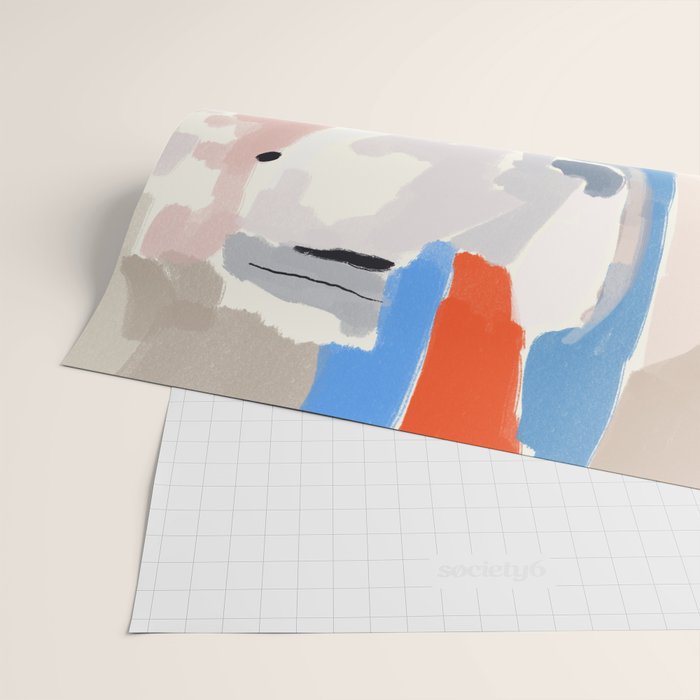 Abstract color pieces Wrapping Paper Gallery Image 2