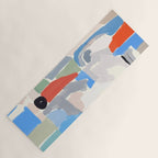 Abstract color pieces Yoga Mat Gallery Image 1
