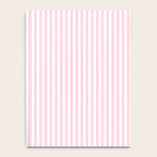 Pastel Pink and White Fine Stripes Vertical Pattern Notebook Gallery Image 4