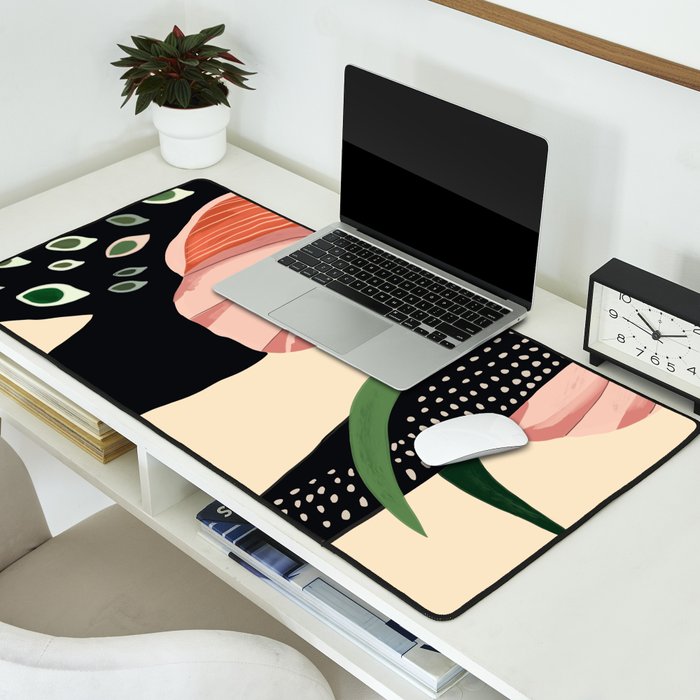 Colorful Elephant Desk Mat Gallery Image 2