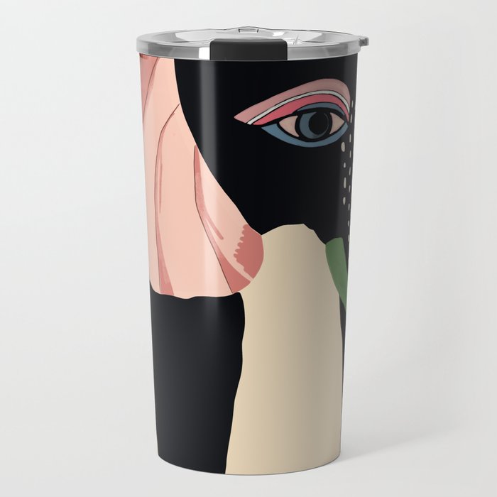 Colorful Elephant Travel Mug Gallery Image 1