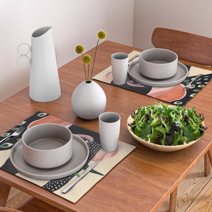 Colorful Elephant Placemat Gallery Image 2