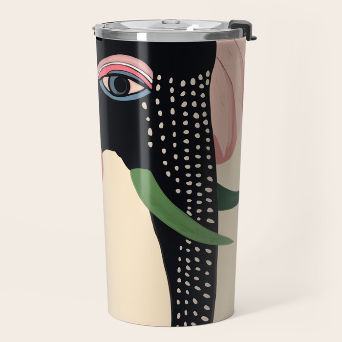 Colorful Elephant Travel Mug Gallery Image 2