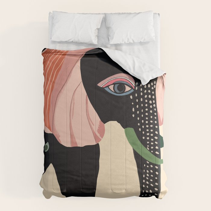 Colorful Elephant Comforter Gallery Image 1