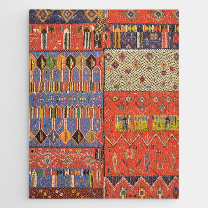 Pattern Bohemian Carpet Jigsaw Puzzle Gallery Image 1