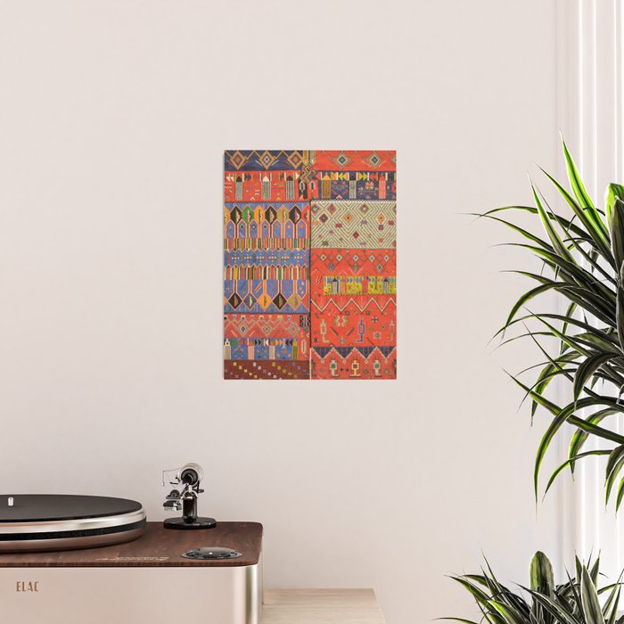 Pattern Bohemian Carpet Poster Gallery Image 2
