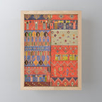 Pattern Bohemian Carpet Mini Art Print Gallery Image 1