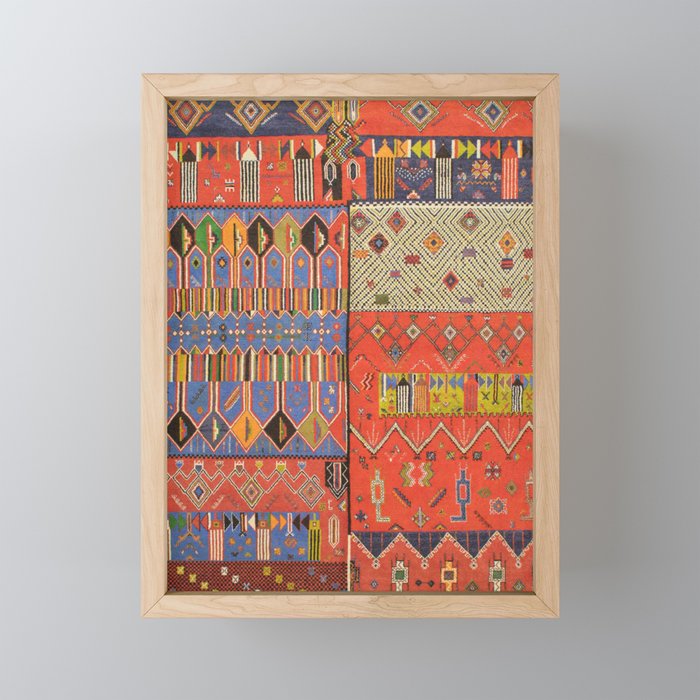 Pattern Bohemian Carpet Mini Art Print Gallery Image 1