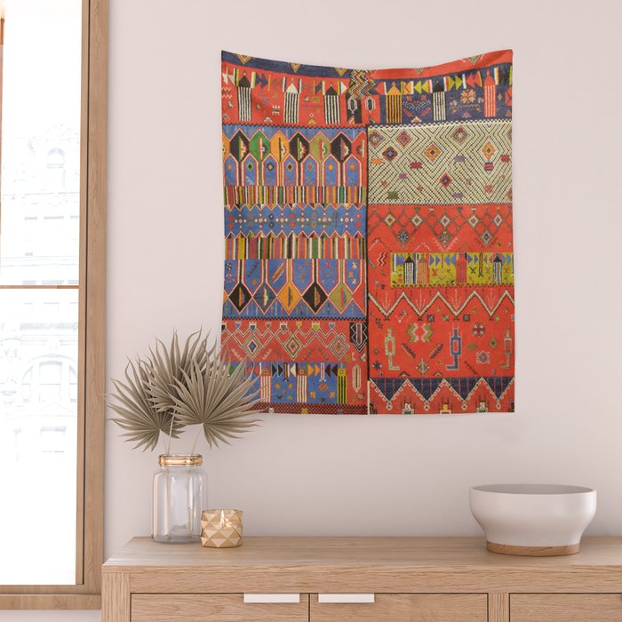 Pattern Bohemian Carpet Wall Tapestry Gallery Image 2