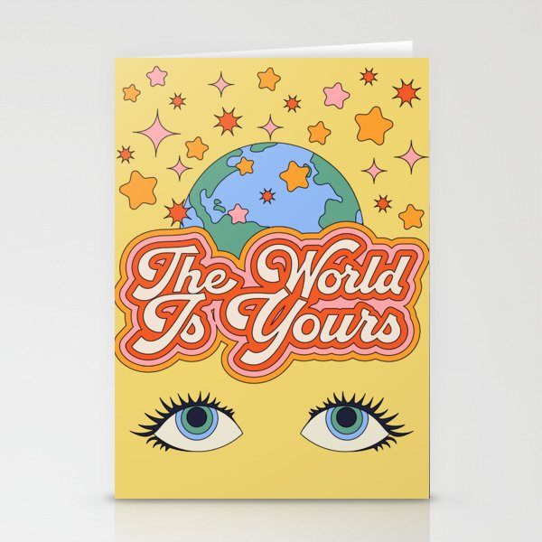 The World Is Yours Stationery Card Gallery Image 2