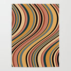 Wavy Stripes X - Vintage Neutral Poster Gallery Image 4