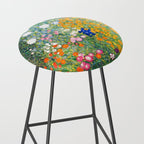 Gustav Klimt "Blumengarten (Flower Garden)" Stool Gallery Image 2
