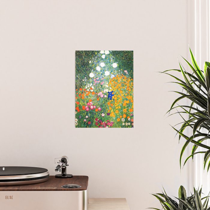 Gustav Klimt "Blumengarten (Flower Garden)" Poster Gallery Image 2
