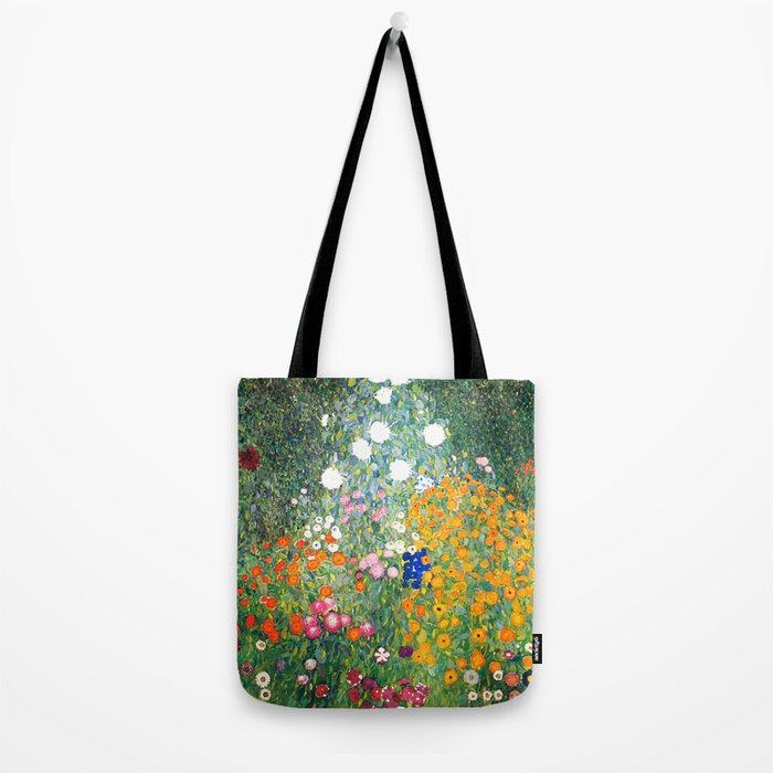 Gustav Klimt "Blumengarten (Flower Garden)" Tote Bag Gallery Image 2