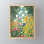 Gustav Klimt "Blumengarten (Flower Garden)" Mini Art Print Gallery Image 1