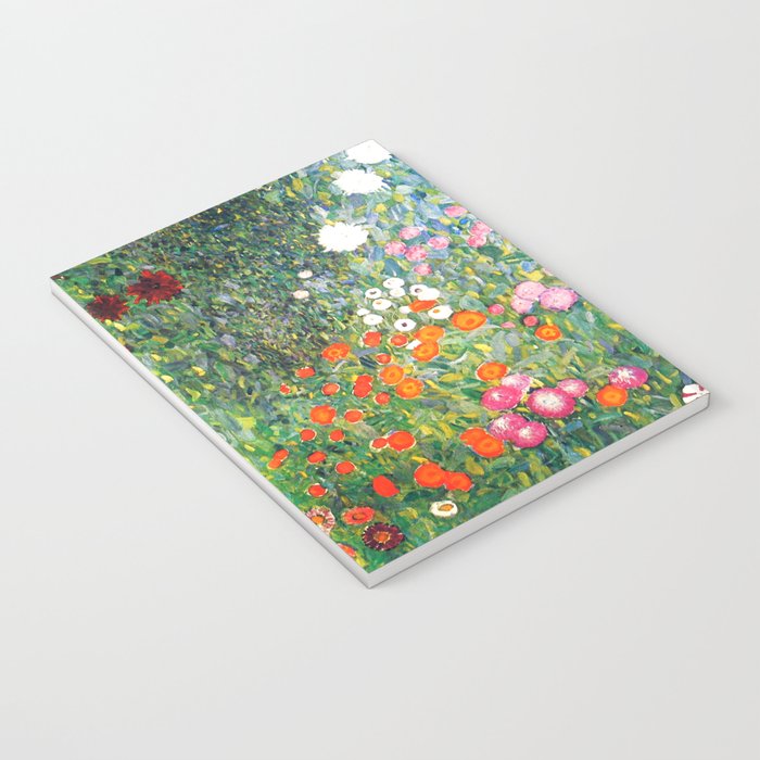 Gustav Klimt "Blumengarten (Flower Garden)" Notebook Gallery Image 3