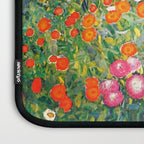 Gustav Klimt "Blumengarten (Flower Garden)" Laptop Sleeve Gallery Image 3